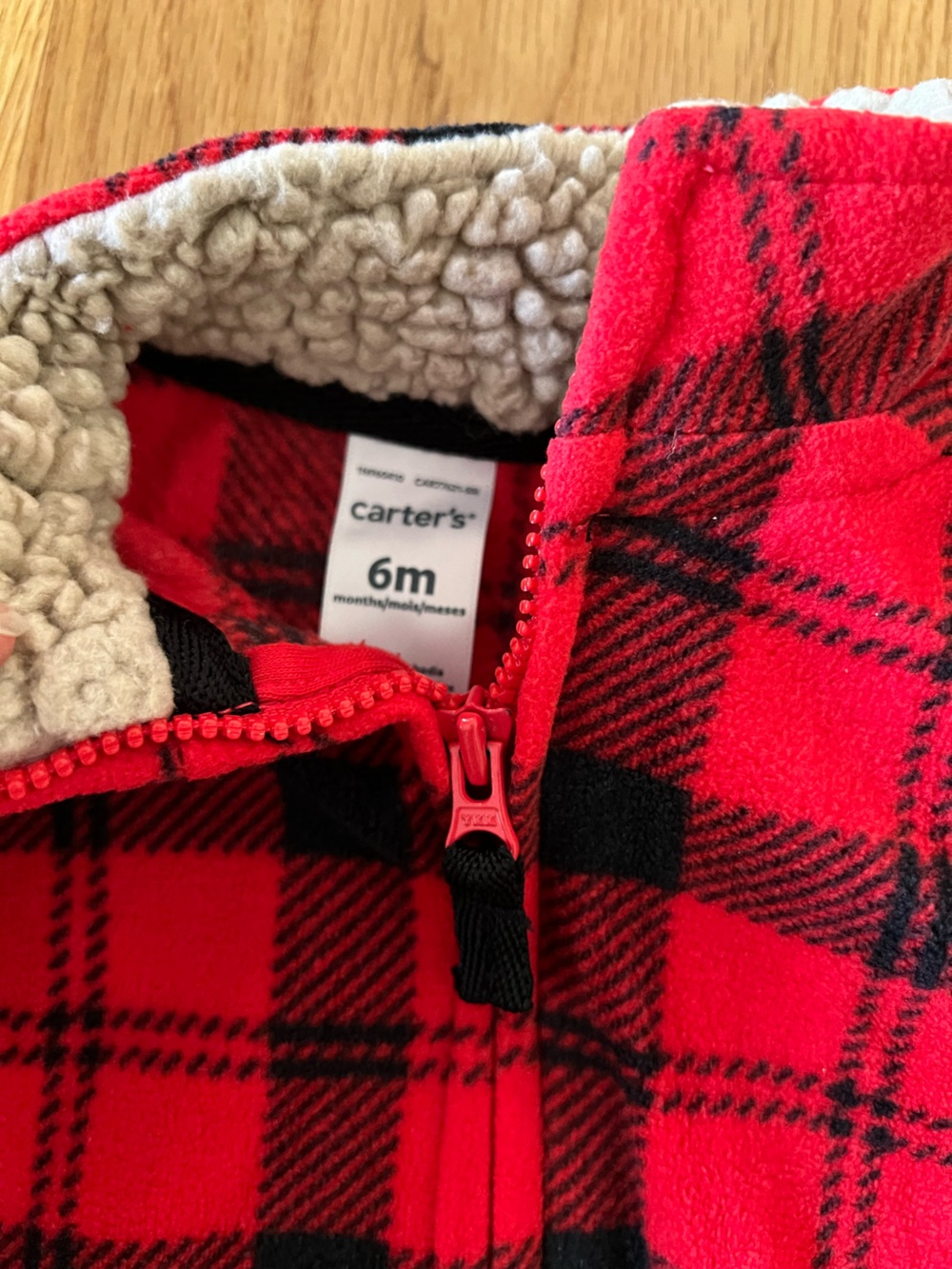 Baby Boy 3-6M Fall Outfit Bundle Carter’s OshKosh Plaid Vest Jeans 7 pc - Picture 4 of 7